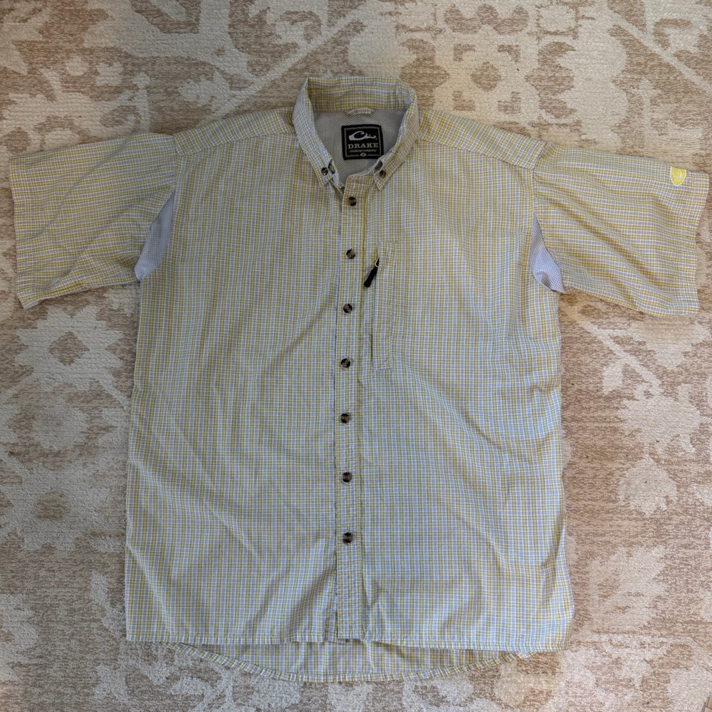 Drake S/S Vented Delta Shirt size small - Picture 2 of 5